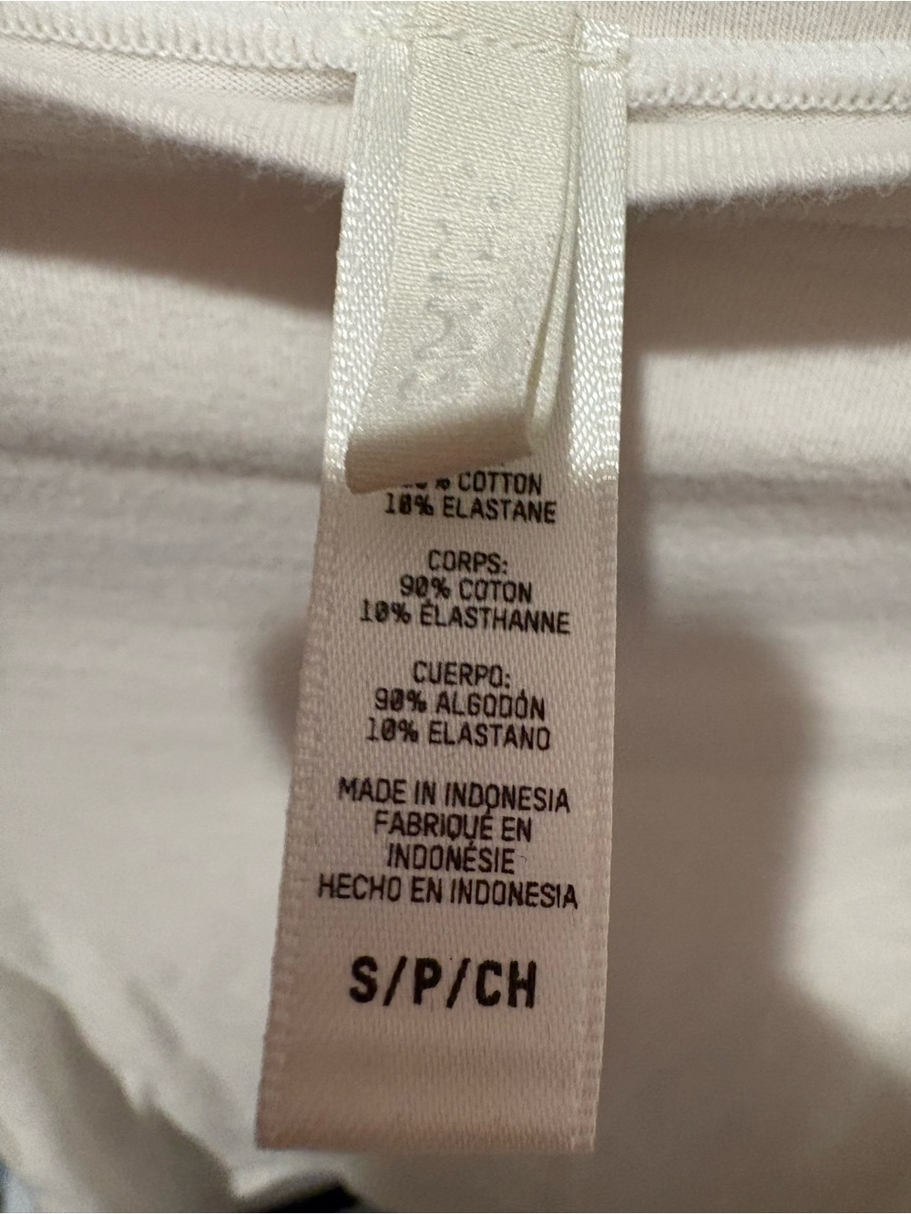 SKIMS set of 2 cotton stretch tees. Black size XS/white size S GUC! - Picture 12 of 12